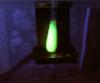 трофаллаксис: кормушка с сиропом и люминофором в ультрафиолете... видно что люминисценции достаточно чтобы ярко светить.